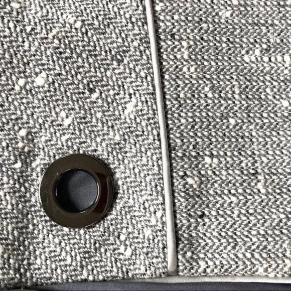 Worth Blazer Coat Size 10 Grey Herringbone - Picture 9 of 16